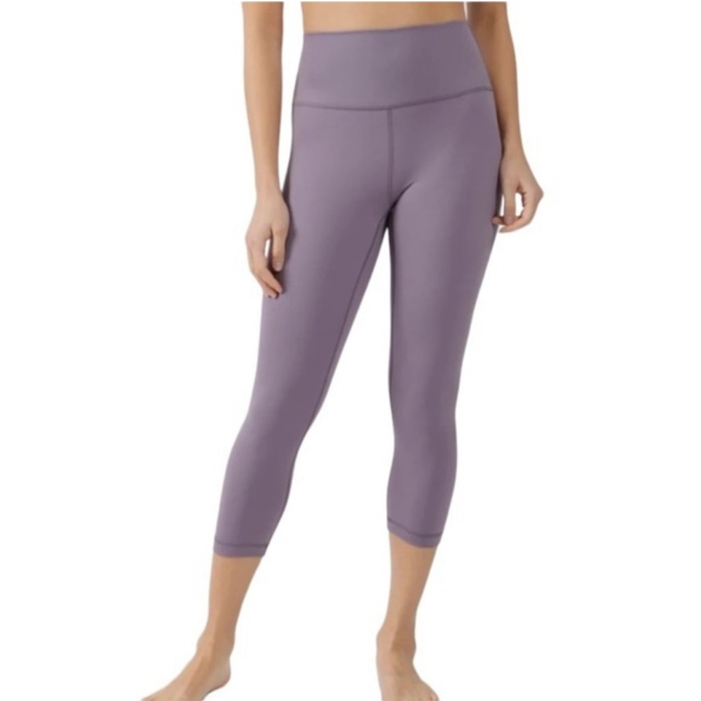 Yogalicious Purple 3/4 Workout Leggings